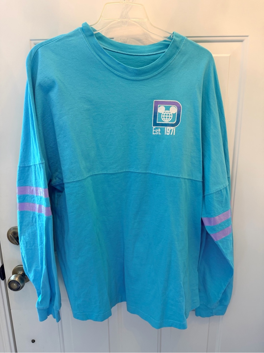 Disney Spirit Jersey - Turquoise with Purple - WDW